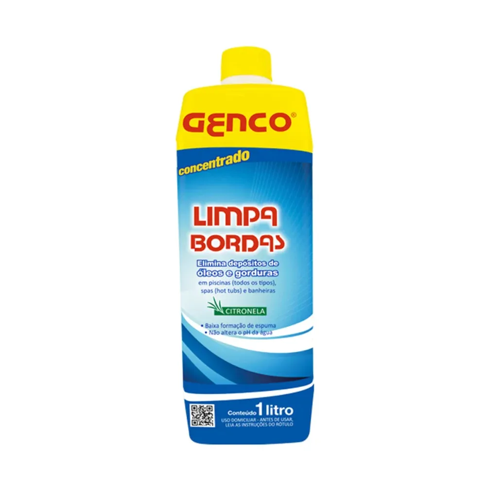 Limpa de Bordas Biodegradável Concentrado 1Litro Genco